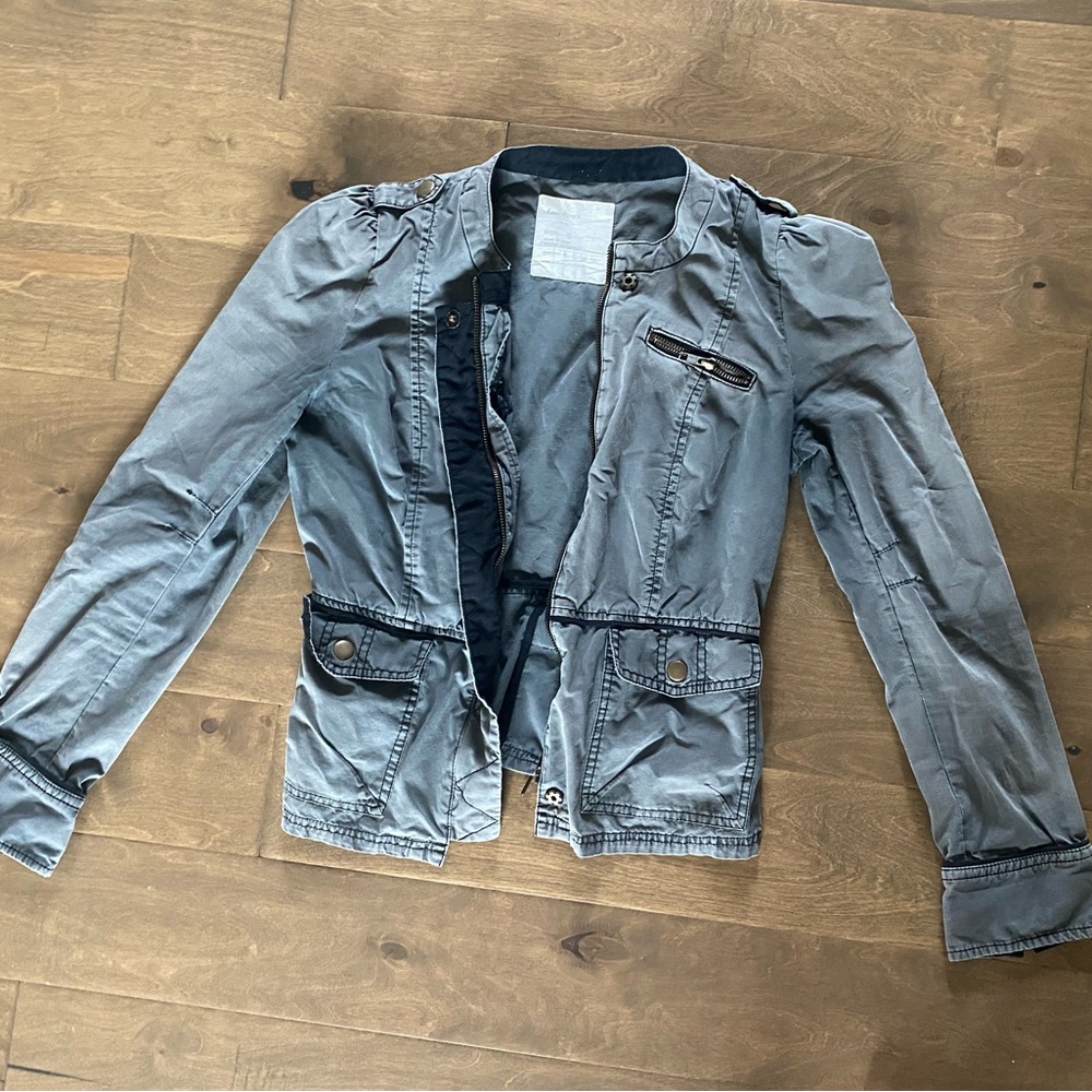 Free People Military Lightweight Jacket
